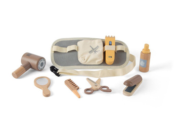 Dantoy Drewniany zestaw BARBER FRYZJER dla dzieci