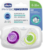Chicco Physioforma Air Smoczek Uspokajający Silikonowy  6-16M+ 2Szt. Różowy