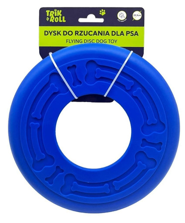 Trik&Roll Dysk do Rzucania dla Psa 25,5cm Niebieski