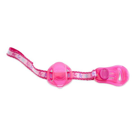 Chicco Tasiemka Do Smoczka Z Etui  Różowy