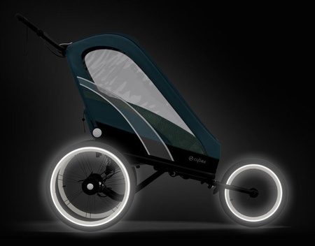 [OUTLET] Cybex Zeno Siedzisko Przyczepki Do Biegania Do Roweru Cybex Sports  Maliblue