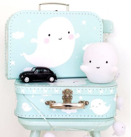 Petit Monkey Miękka Pastelowa Lampka Nocna LED  Duszek