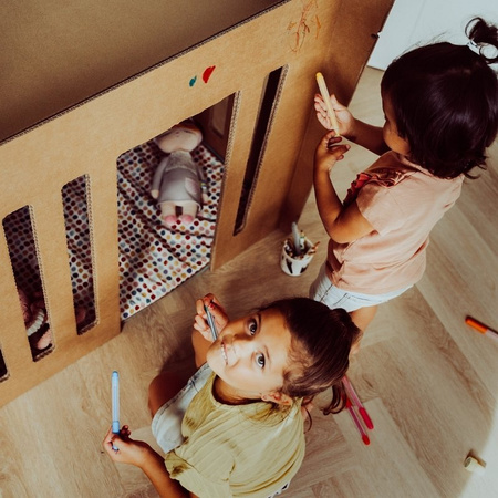 Eve Kids Łóżeczko Dla Dziecka z Tektury HAP