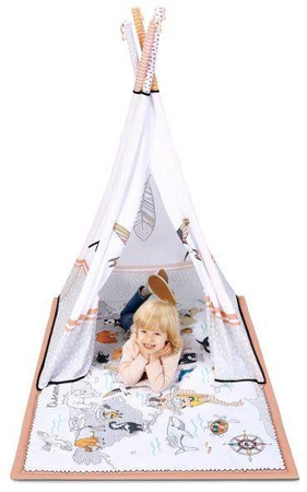 Kinderkraft Tippy Mata Edukacyjna 2w1