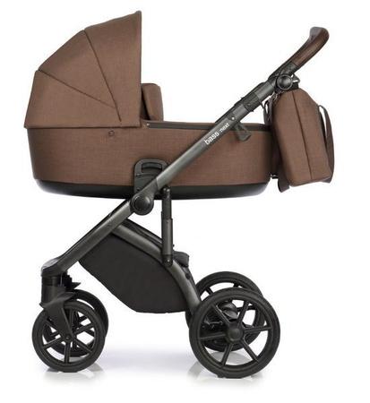 Roan Bass Next Wózek Głęboko-Spacerowy 2w1 Mocca