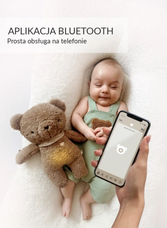 Szumisie Szumiący Miś 7w1 App - Brązowy