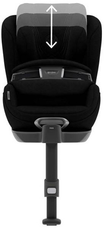 Cybex Anoris T i-Size Fotelik Samochodowy 9-21 kg  Deep Black