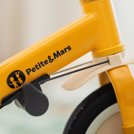 Petite&Mars Turbo Wielofunkcyjny Rowerek Trójkołowy 5w1 Intense Ochre
