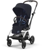 [OUTLET] Cybex Eezy S Twist Plus 2 Wózek Spacerowy Rama Srebrna Dark Blue 2024