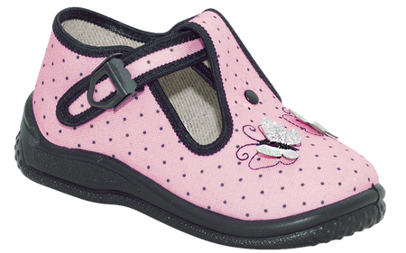 Zetpol Kapcie Dziewczęce Daria Różowe Rozmiar 23