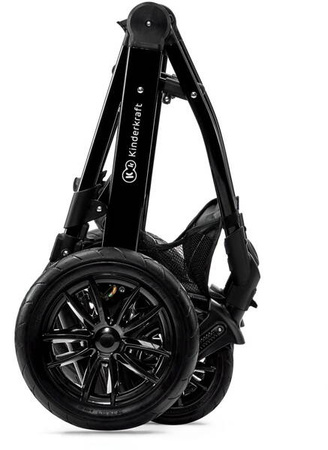 KinderKraft Moov Wózek Głęboko-Spacerowy 3w1 Black