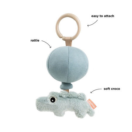 Done by Deer Zawieszka z Grzechotką Croco Blue