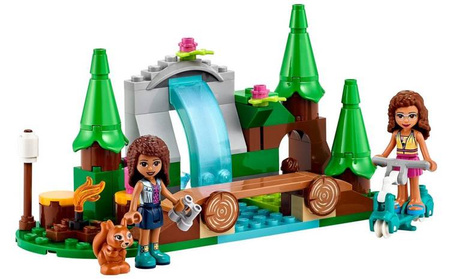 Lego Klocki Leśny Wodospad 41677