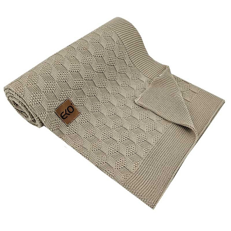 Eko Kocyk bambusowy Beż 100 x 80 cm