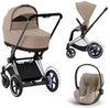 Cybex e-Priam 4.0 Wózek Głęboko-Spacerowy + Cloud T I-Size Fotelik