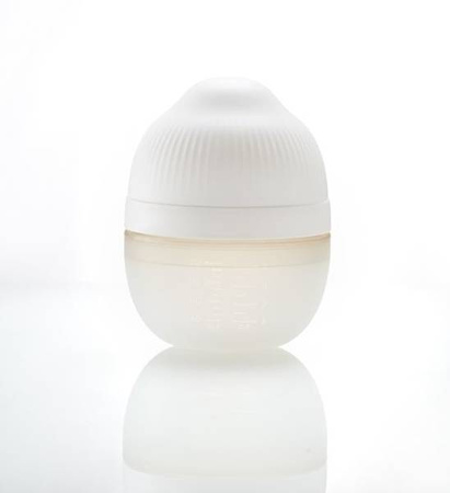 Mombella Butelka Antykolkowa dla Noworodka Ivory Silikonowa 120ml