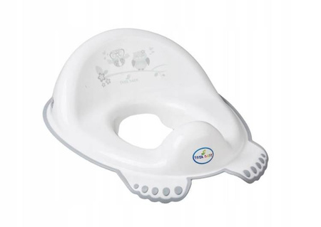 Tega Sowa Nakładka Sedesowa Antypoślizgowa  Biała