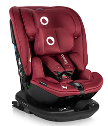 Lionelo Bastiaan i-Size RWF - fotelik samochodowy i-Size 40-150 cm | Red Burgundy