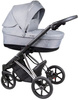 Coletto Craft Wózek Głęboko-Spacerowy 2w1 C-05 Czarno-Srebrna Rama 