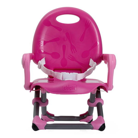 Chicco Pocket Snack Przenośne Krzesełko do Karmienia Pink