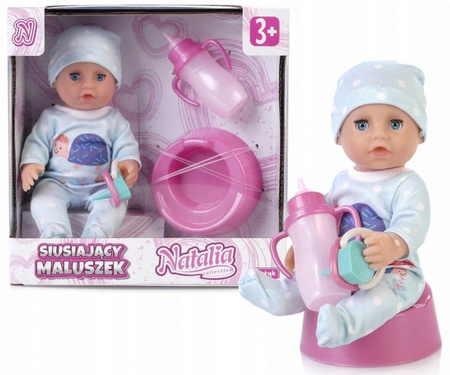Artyk Lalka Natalia siusiający maluszek 17 cm