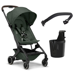 Joolz Aer+ Wózek Spacerowy + Pałąk + Uchwyt na Kubek Forest Green