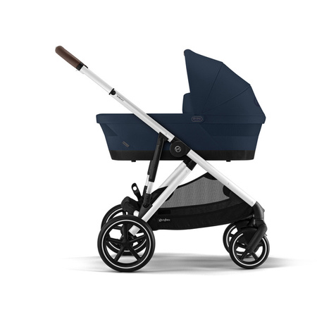 Cybex Gazelle S Wózek Rok Po Roku Rama Srebrna Ocean Blue