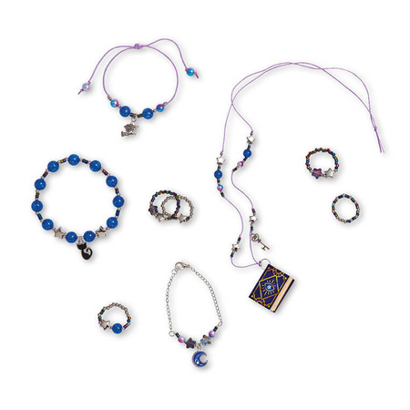 Janod Zestaw kreatywny do tworzenia biżuterii Szkoła magii 8+