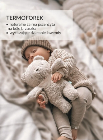 Szumisie Szumiący Miś Duo 7w1 App Z Termoforkiem - Beżowy