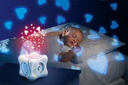 Chicco Tęczowa Kostka z Projektorem  Niebieska