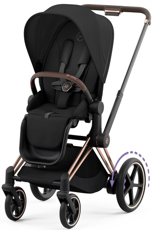 Cybex e-Priam 4.0 Wózek Spacerowy Sepia Black