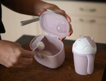 Bo Jungle Kubek do Picia ze Słomką BioPlastik CPLA Pink 