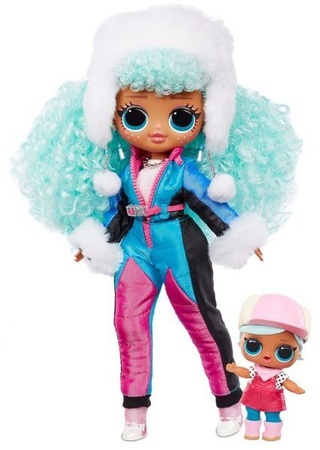 MGA L.O.L lol Surprise Omg Winter Wonderland Lalka w Szafie + Dziecko Icy Gurl and Brrr