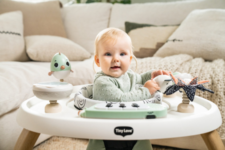 Tiny Love Stacjonarne Centrum Aktywności 5w1 - Stoliczek Décor Czarno-Biały