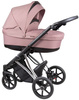 Coletto Craft Wózek Głęboko-Spacerowy 2w1 C-09 Czarno-Srebrna Rama 