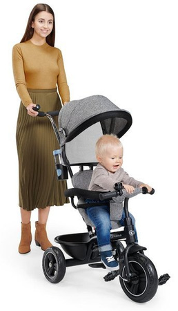 Kinderkraft Freeway Rowerek Trzykołowy 3w1  Grey Melange