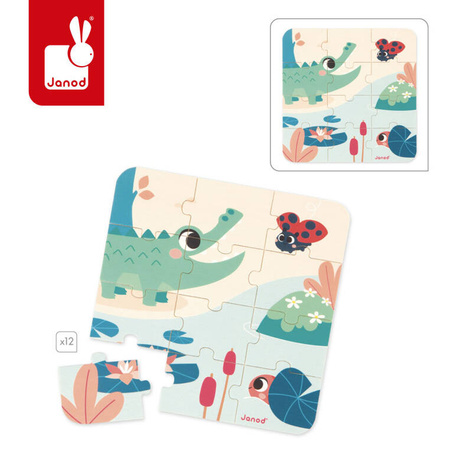 Janod Zestaw zabawek edukacyjnych Box 24 m-cy