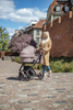 Roan Ivi 2.0 Vintage Wózek Głęboko-Spacerowy Sicilian Olive + Cybex Aton B2 i-Size Fotelik Samochodowy 0-13kg + Baza One Volcano Black	