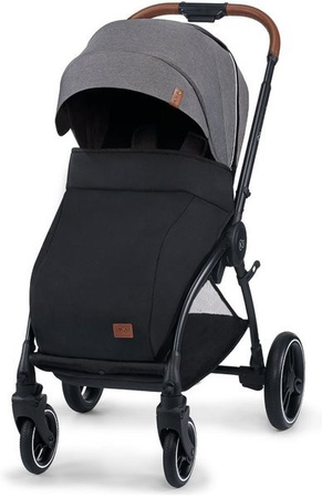 Kinderkraft Evolution Wózek Spacerowy + Cocoon  Platinum Grey