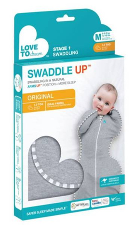 Love To Dream Otulacz Swaddle Up r.M  Szary