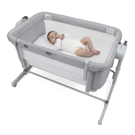 Chicco Next2Me Magic Evo Łóżeczko Dostawne Co-Sleeping Grey Mist