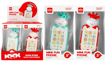 Mega Creative Zabawka Dla Dzieci Telefon Hipcio 2 Wzory