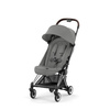 Cybex Coya Wózek Spacerowy Rama Chrome Mirage Grey + Cybex Coya Moskitiera Black