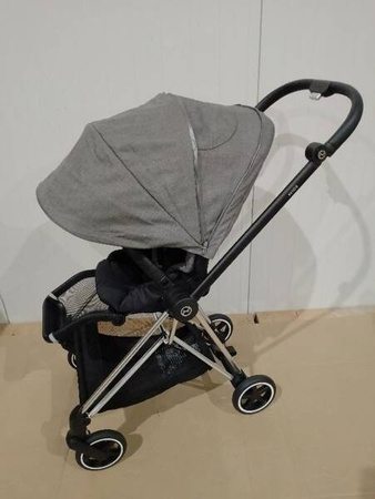 Cybex Mios Wózek Spacerowy 2.0 Tapicerka Siedziska Manhattan Grey Plus