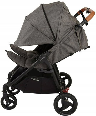 Valco Trend Duo Tailor Made Wózek Spacerowy Bliźniaczy Charcoal