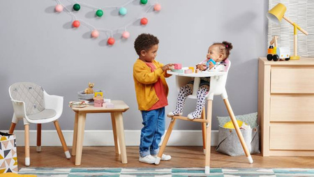 Kinderkraft Sienna Krzesełko Do Karmienia Pink