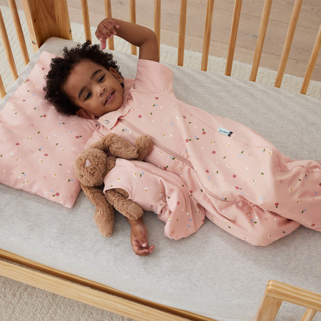 ErgoPouch Organiczna Poduszka Dla Dziecka z Poszewką Daisies