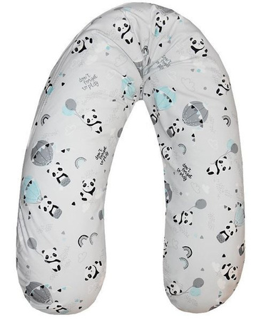 Poduszka do Karmienia Velvet PO-27 Panda/Szary