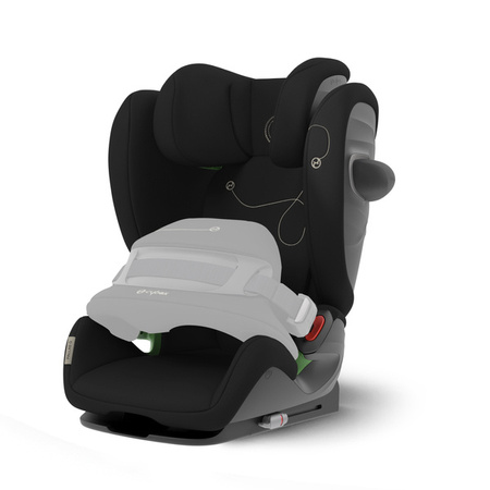 Cybex Pallas G I-Size Fotelik Samochodowy 9-50kg + Tapicerka Letnia Moon Black 2023