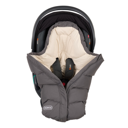 BeSafe Voksi Move Śpiworek Do Fotelika/Wózka Voksi - Szary